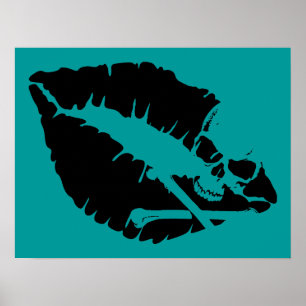 Póster labios envenenados