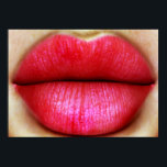 Póster Labios rojos<br><div class="desc">Rojo de labios</div>