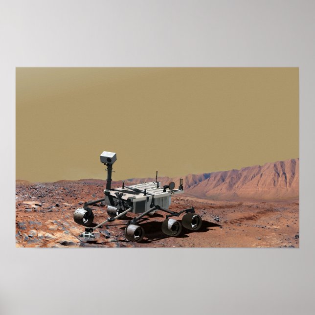 Póster Laboratorio Científico Mars 3 (Frente)