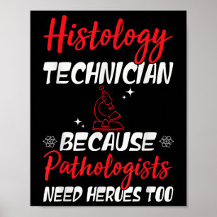 Póster Laboratorio Médico Técnico de Histología Graciosa