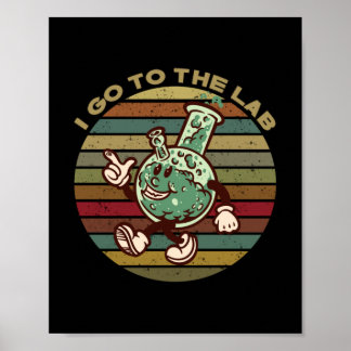 Póster Laboratory chemistry science humor T-Shirt Keychai