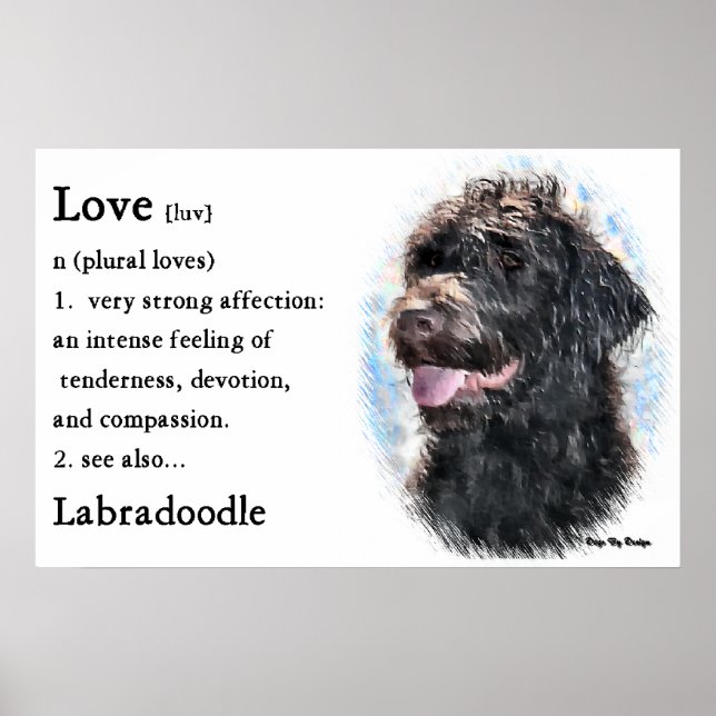 Póster Labradoodle Gifts Art Prints (Frente)