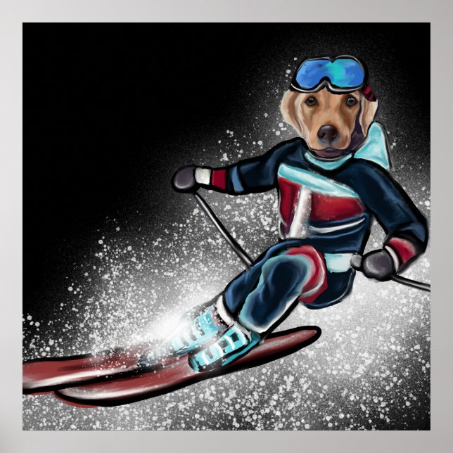 PÓSTER LABRADOR RETRIEVER  (Frente)