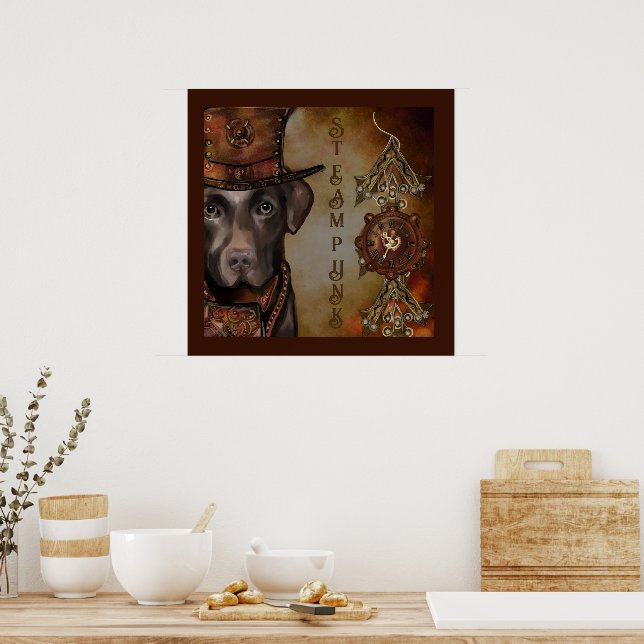 Póster Labrador Retriever (Cocina)