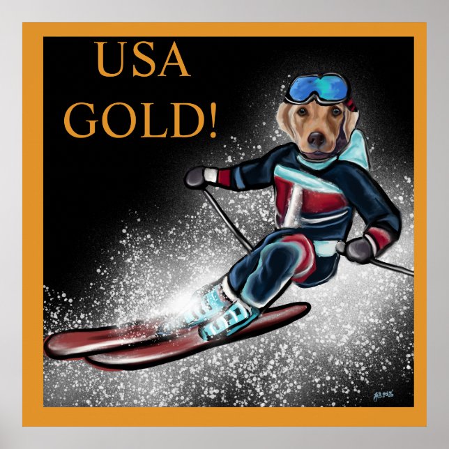 PÓSTER LABRADOR RETRIEVER  (Frente)