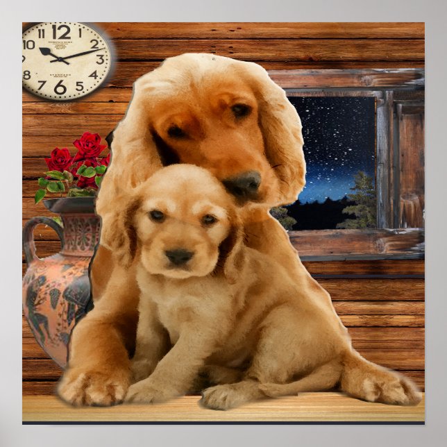 Póster Labrador Retriever (Frente)