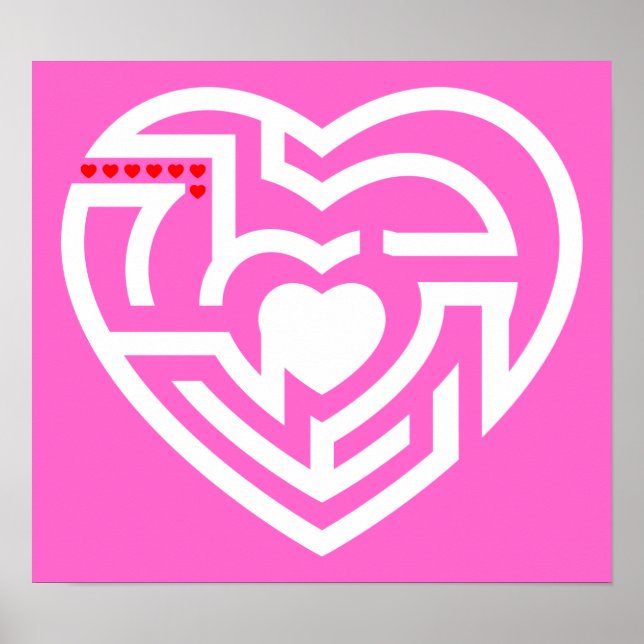 Póster labrynth de amor (Frente)