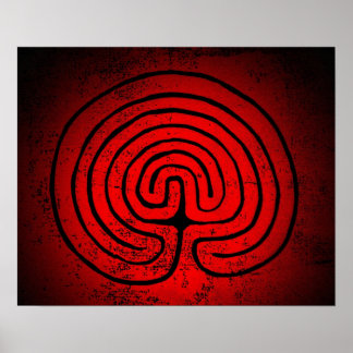 Póster Labyrinth Mystik