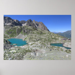 Póster Lac Blanc Chamonix