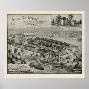 Póster Laconia Car Company