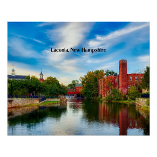 Póster Laconia, New Hampshire