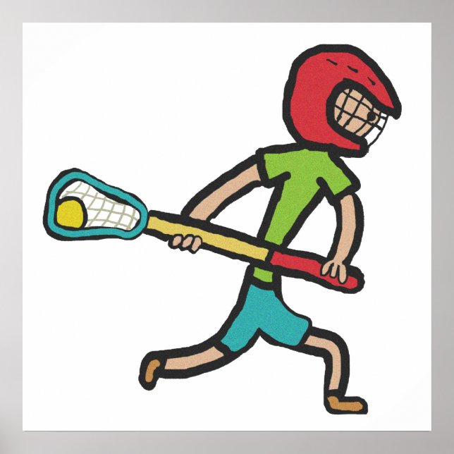 Póster Lacrosse (Frente)