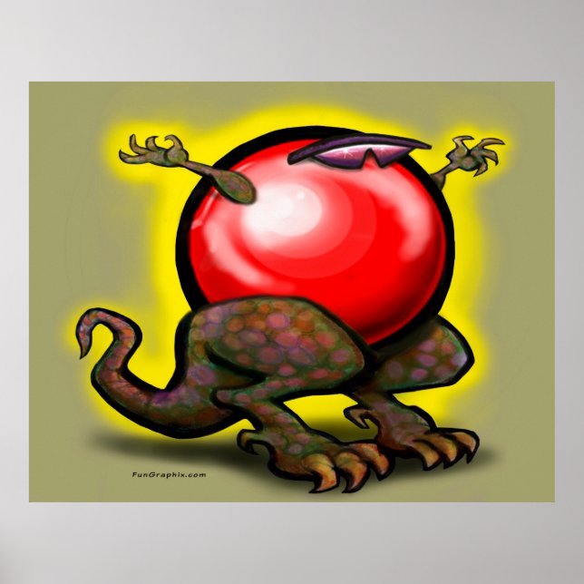 Póster Lacrosse a Poster Saurus Rex (Frente)