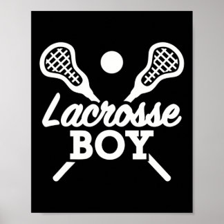 Póster Lacrosse Boy