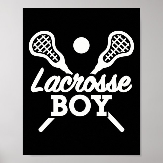 Póster Lacrosse Boy (Frente)