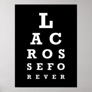 Póster Lacrosse Forever Poster