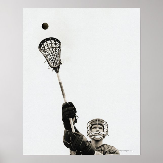 Póster Lacrosse Player 3 (Frente)