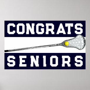 Póster Lacrosse Senior Night