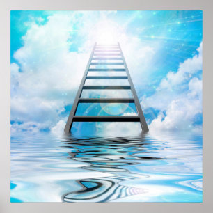 Póster Ladder al cielo