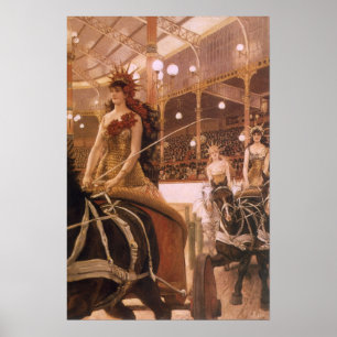 Póster Ladies of the Cars (aka Circus) by James Tissot