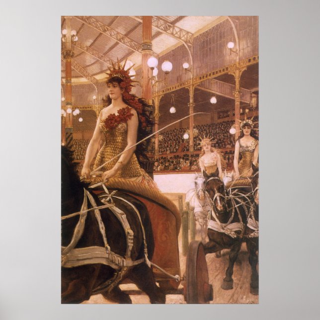 Póster Ladies of the Cars (aka Circus) by James Tissot (Frente)