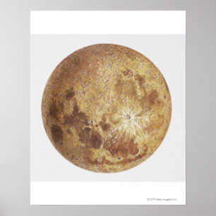 Póster Lado oscuro de la luna, ilustracion