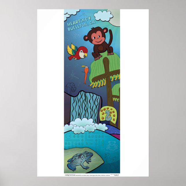 Póster - ¡Lado Salvaje Tropical! (Frente)