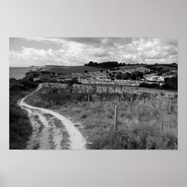 Póster Ladram Bay Jurassic Coast Devon (Frente)