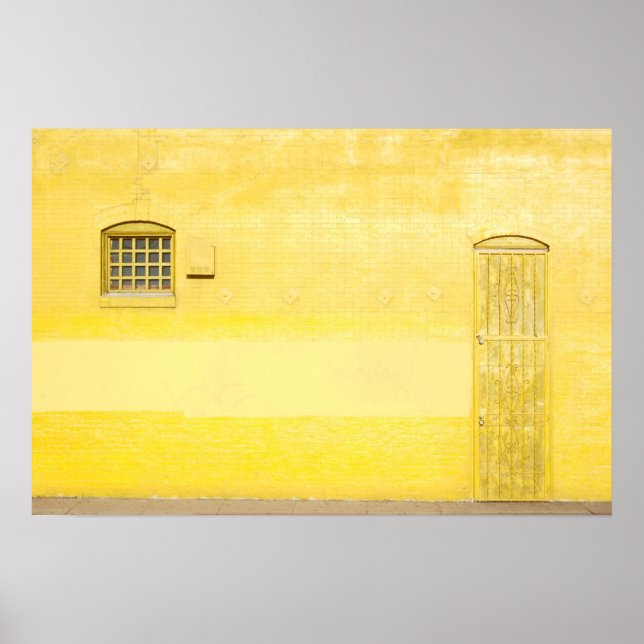 Póster Ladrillo amarillo (Frente)