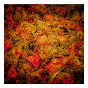 Póster Ladrillos rotos