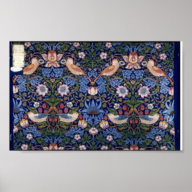 Póster Ladrón de fresa William Morris , Poster (Frente)