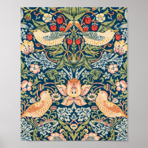 Póster Ladrón de Fresas, William Morris 1834-1896 -Pequeñ