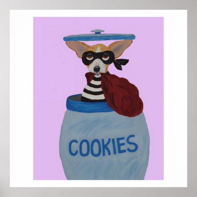 Póster Ladrón de Galletas Chihuahua (Frente)