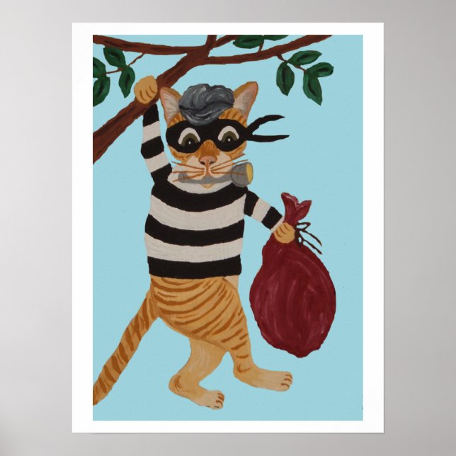 Póster Ladrona de Gatos (Frente)