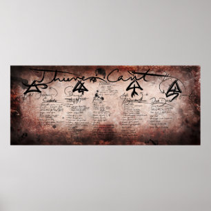 Póster Ladrones del DND 5E no pueden Poster