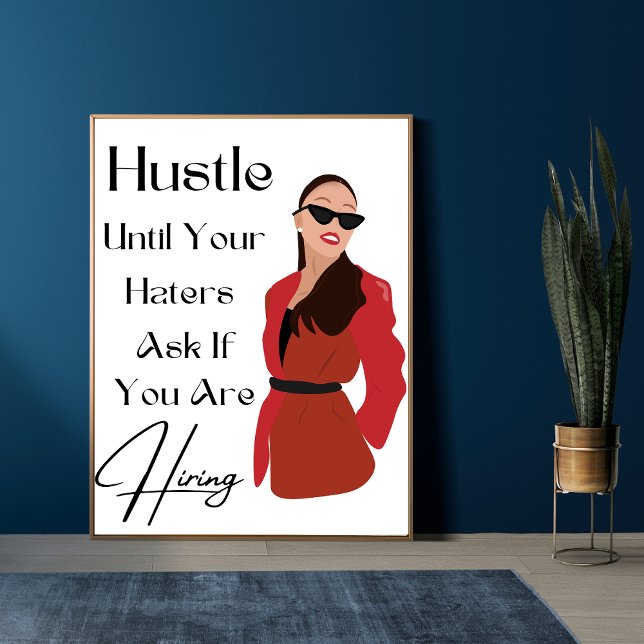 Póster Lady Boss Wall Art, Boss Lady Citas, Motivación (Subido por el creador)
