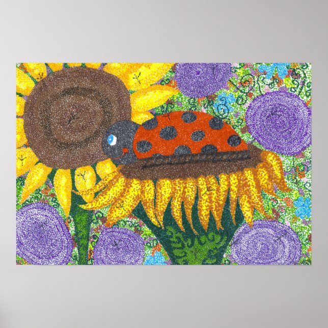 Póster Lady Bug Poster de la tarde (Frente)