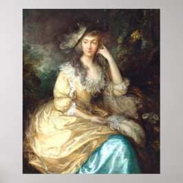 Póster Lady de Dunstanville Thomas Gainsborough Bella Art