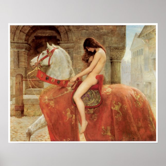 Póster Lady Godiva (Frente)