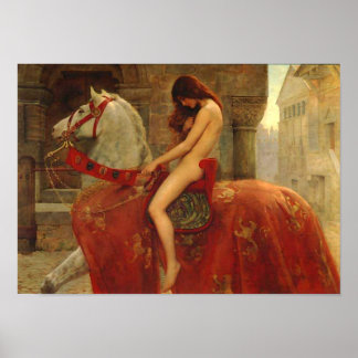 Póster Lady Godiva
