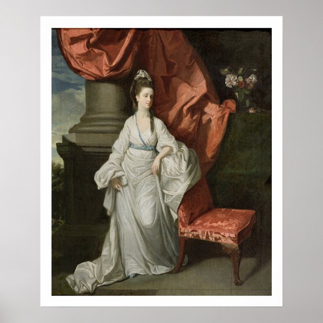 Póster Lady Grant, esposa de Sir James Grant, Bt., 1770-8 (Frente)