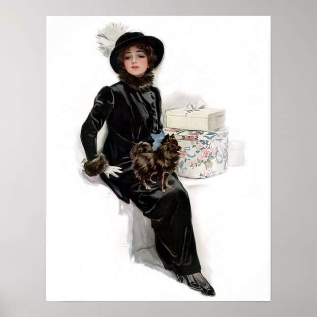 Póster Lady in Black (Frente)