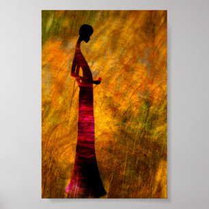 Póster Lady in Black