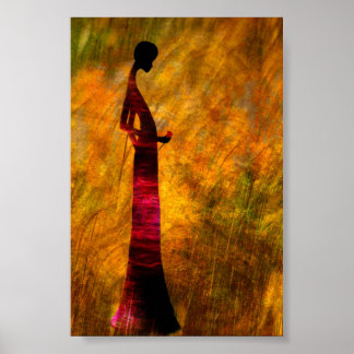Póster Lady in Black