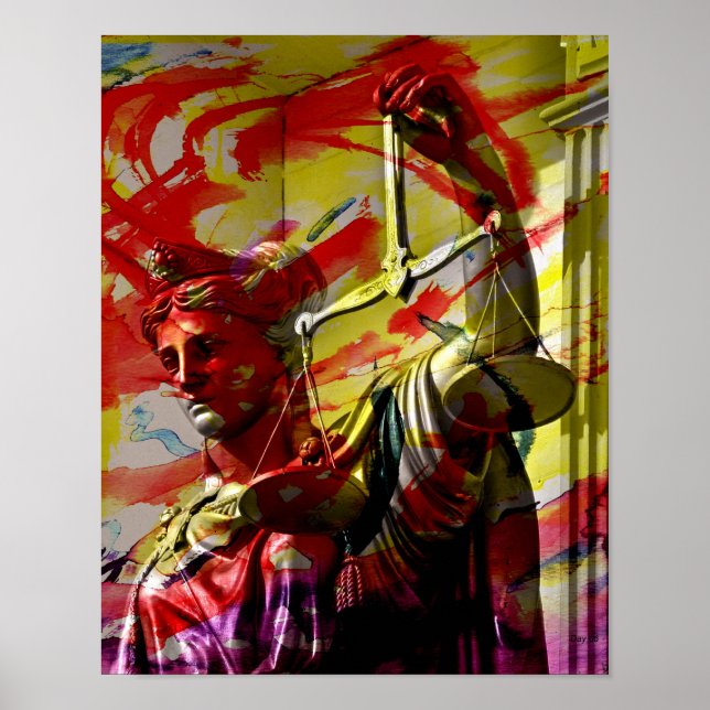 Póster Lady Justice #6 (Frente)