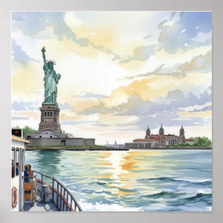 Póster Lady Liberty