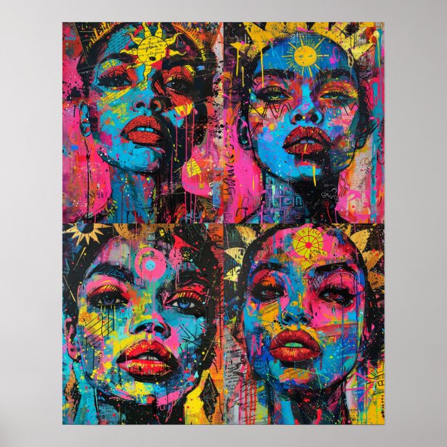 Póster Lady Liberty (Frente)