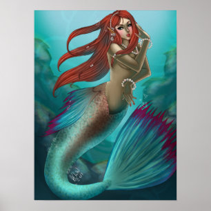 Póster Lady Mermaid