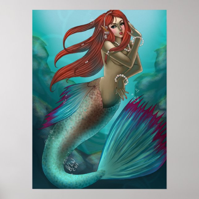 Póster Lady Mermaid (Frente)
