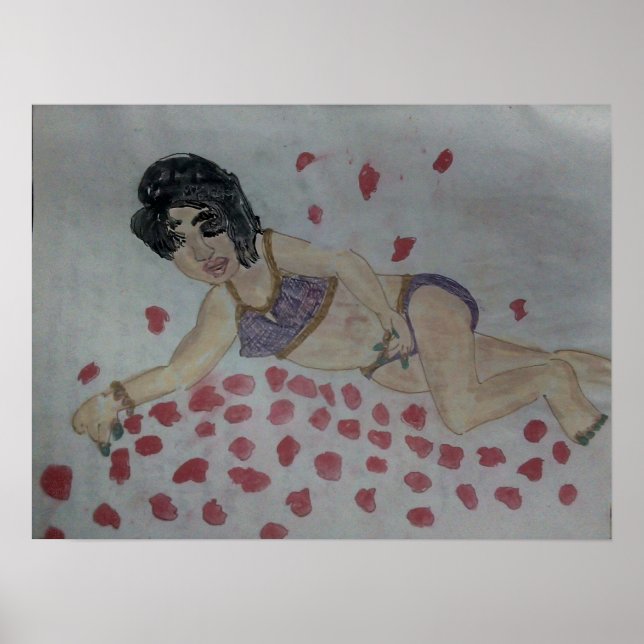 Póster Lady Night (Frente)